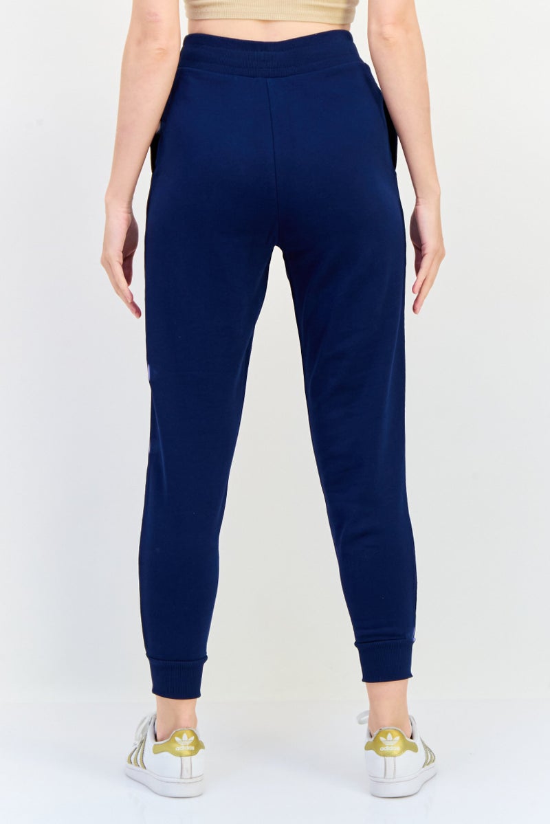 Reebok Women Sportswear Fit Embroidered Logo Training Sweatpants, Navy  - Image 3