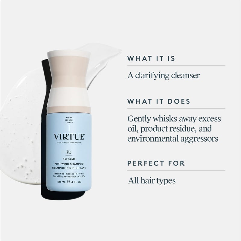 Virtue Clarifying Detox Sulfate Free Shampoo - Image 2