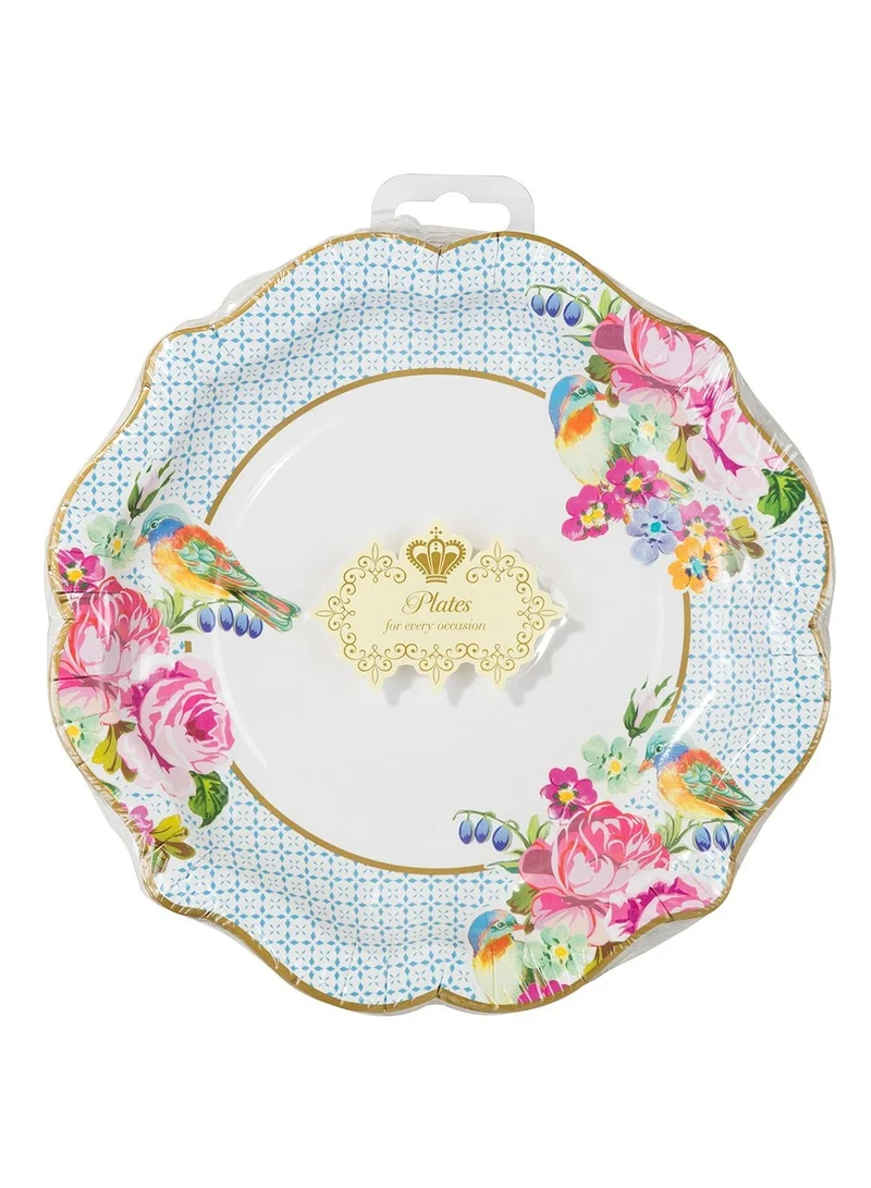 Talking Tables Truly Scrumptious Medium Plate, 3 Designs, 12 Pack