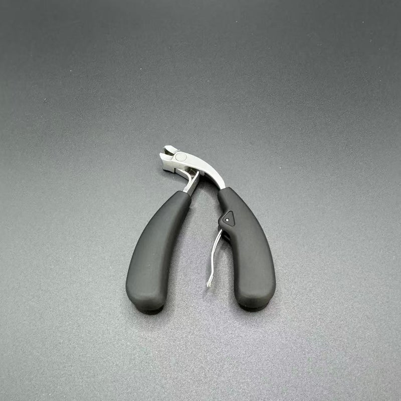 Stainless Steel Nail Clippers Set Tissue Clippers 1.2cm for Home Salon Travel - Image 1