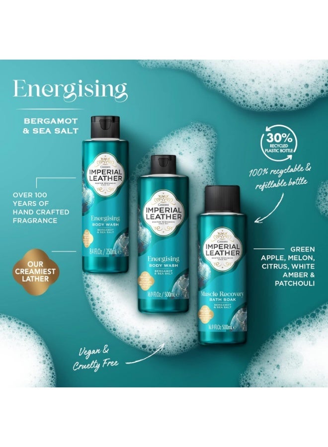 cussons Imperial Leather Energising Body Wash Bergamot & Sea Salt 250ml - Image 5