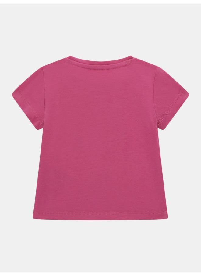 GUESS Kids Printed Crew Neck T-Shirt  - Image 2