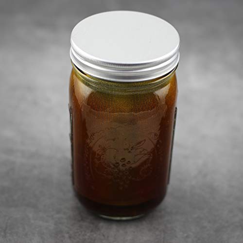 iAesthete Cold Brew Coffee Filter for Wide Mouth Mason Jar, Food Grade 304 Stainless Steel, Ultra Fine Mesh, Tea and Fruit infuser, Iced Coffee Maker, Iced Tea Maker, Cold Brew Coffee Maker - Image 5