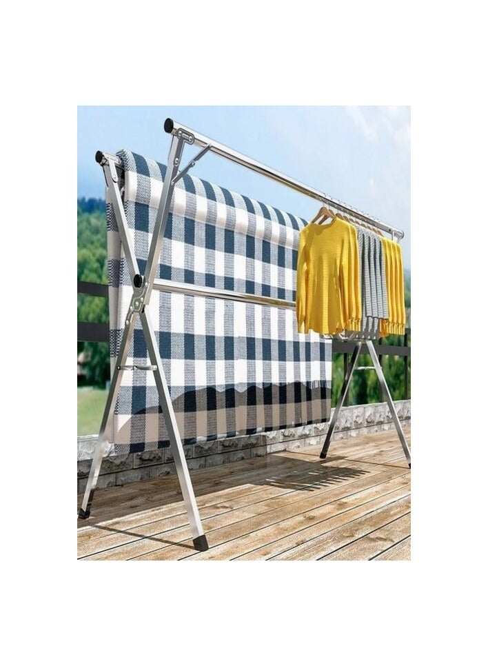 PROMASS Drying Rack adjustable Stand for Garments rack Adjustable and Foldable Laundry Drying Rack  - Image 5