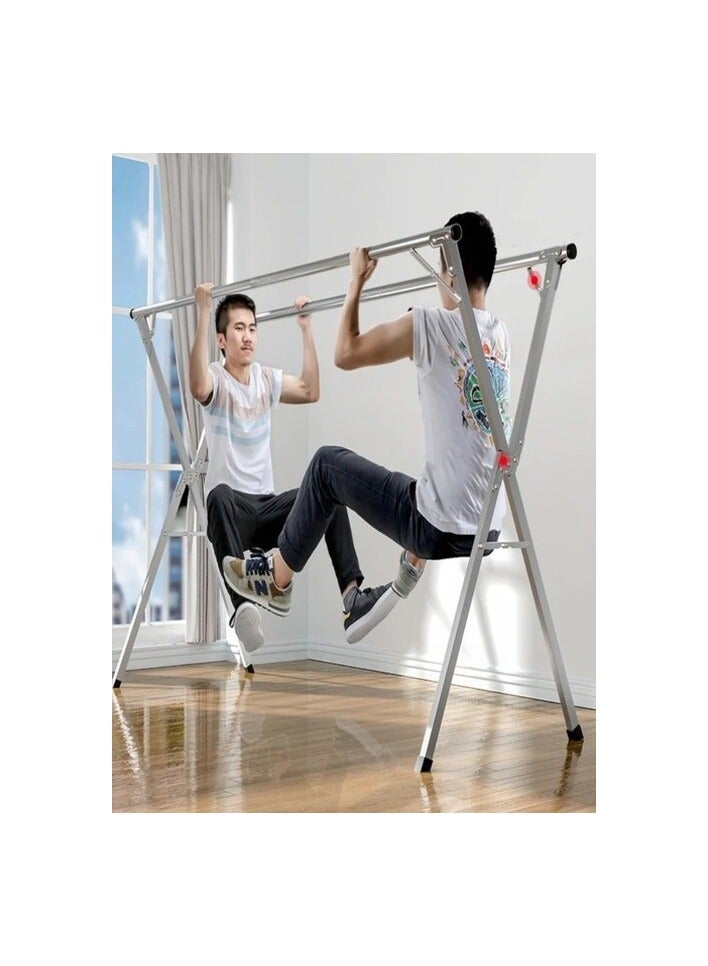 PROMASS Drying Rack adjustable Stand for Garments rack Adjustable and Foldable Laundry Drying Rack  - Image 2