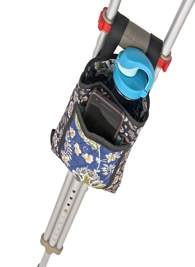 SP Ableware Crutch Bag - Cotton, Blue Print (703290000) - Image 2