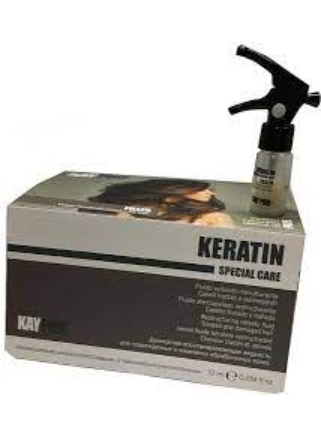 KayPro Velvety Repair Liquid with Keratin and Collagen for Treated and Damaged Hair 10ml x12 - Image 4