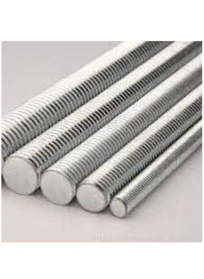 RACO Fully Threaded Rod Bar Fastners Right Hand Male Long Thread Screw - 20 cm Pack of 5 Stainless Steel-SS - Image 3