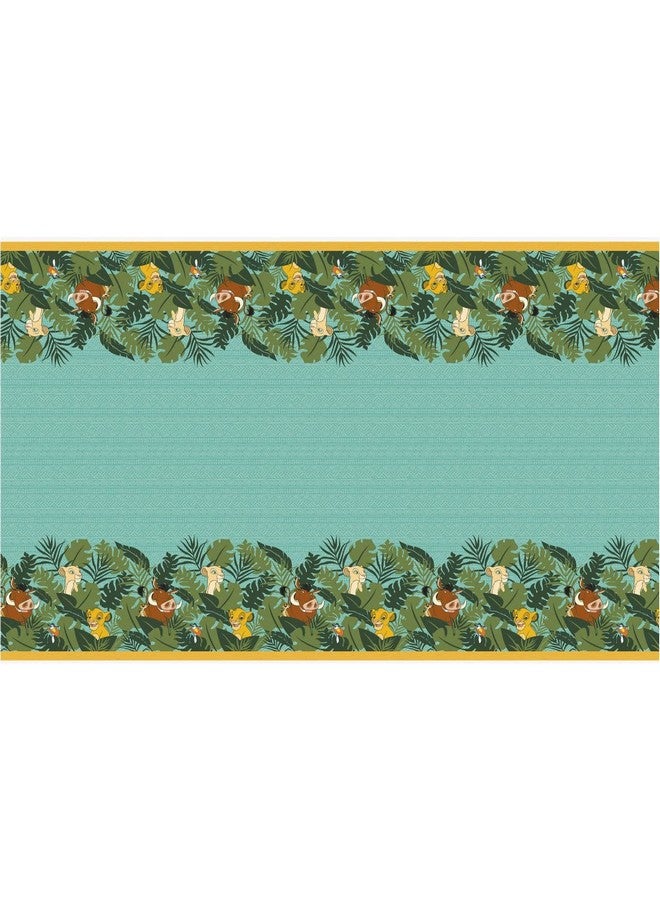 Unique Disney Lion King Rectangular Plastic Table Cover 54" X 84" 1 Pc - Image 2