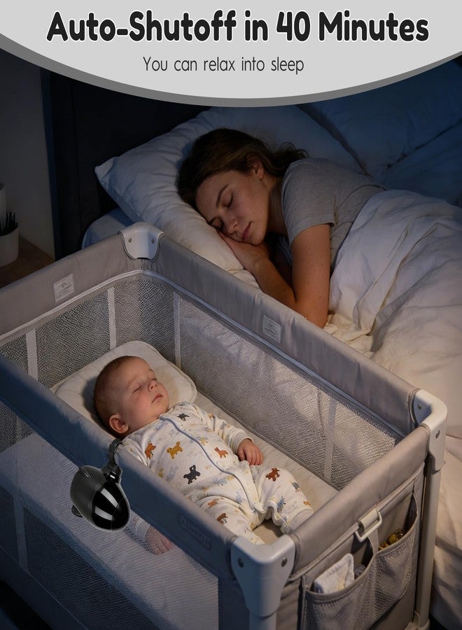 KIYPUT Portable Stroller Rocker Sleep Aid, Fits All Strollers and Prams,Gently Rocks Any Stroller or Pram, Rechargeable Bouncer with Adjustable Speed Black - Image 4