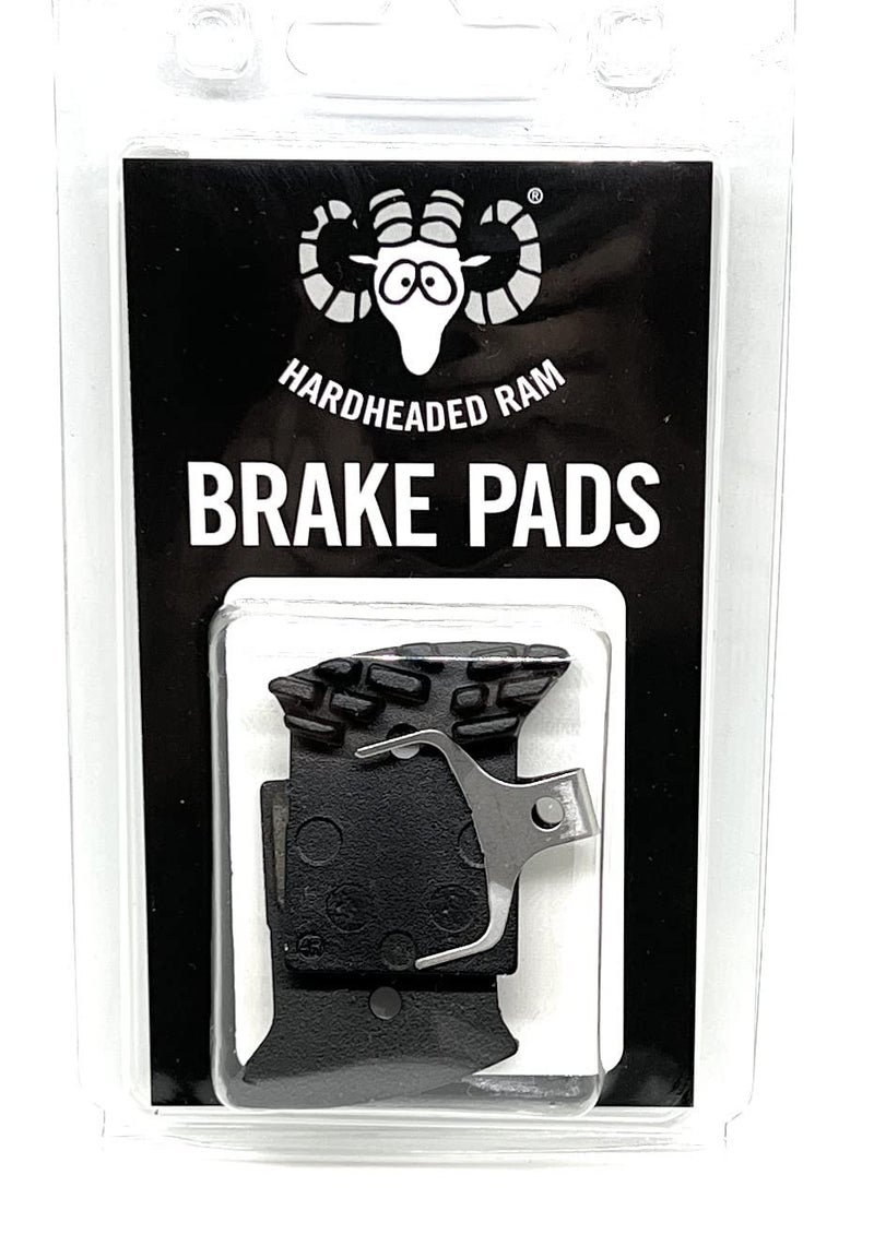 Hardheaded Ram Bike Brake Pads Resin Will fit Shimano Ultegra L03A L05A RS805 RS505 R9170 with Cooling Fins. The Bicycle Replacement Part for OEM Brakes for high Braking Power and Quiet Stops. - Image 5