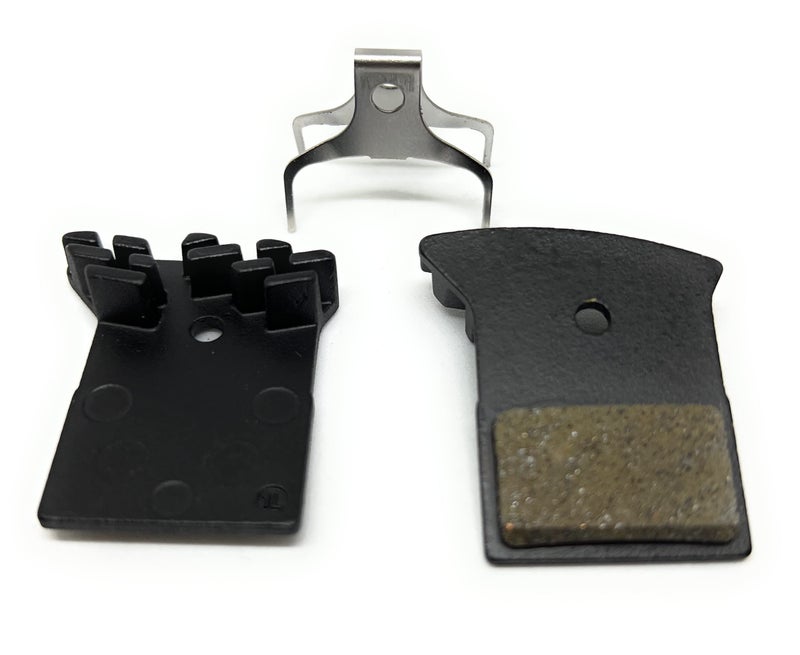 Hardheaded Ram Bike Brake Pads Resin Will fit Shimano Ultegra L03A L05A RS805 RS505 R9170 with Cooling Fins. The Bicycle Replacement Part for OEM Brakes for high Braking Power and Quiet Stops. - Image 1