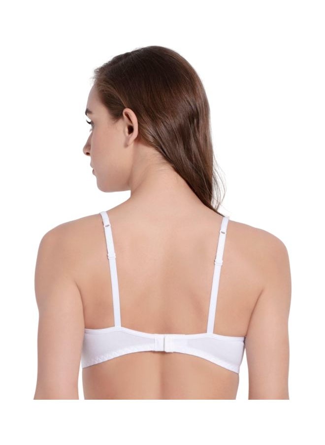 JOCKEY - Jockey SS12 Women Wire free Non Padded Super Combed Cotton Elastane Stretch Full Coverage Beginners Bra with Adjustable Straps - Image 1