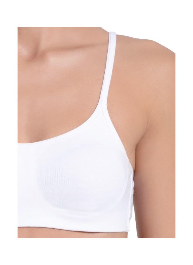 JOCKEY - Jockey SS12 Women Wire free Non Padded Super Combed Cotton Elastane Stretch Full Coverage Beginners Bra with Adjustable Straps - Image 1