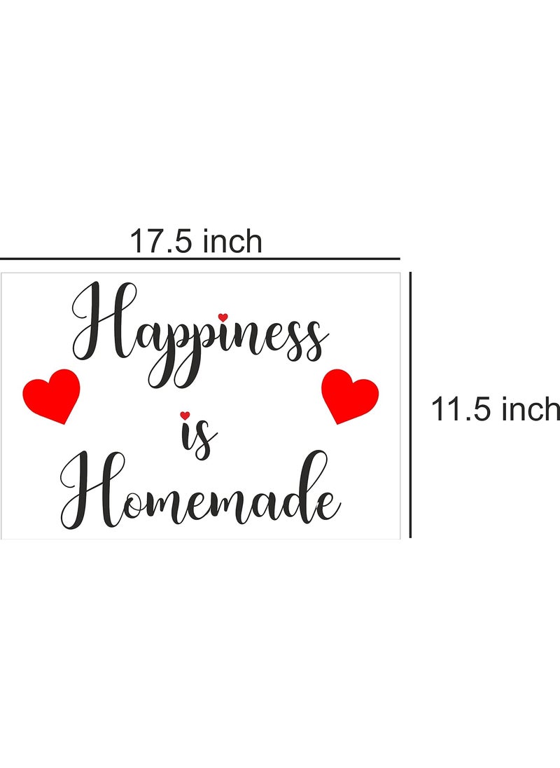 Atmiyamart - Atmiyamart Happiness is Homemade Vinyl Sticker from Wall Kitchen (Room) 12x18 inch 1 Copy(hj) - Image 1