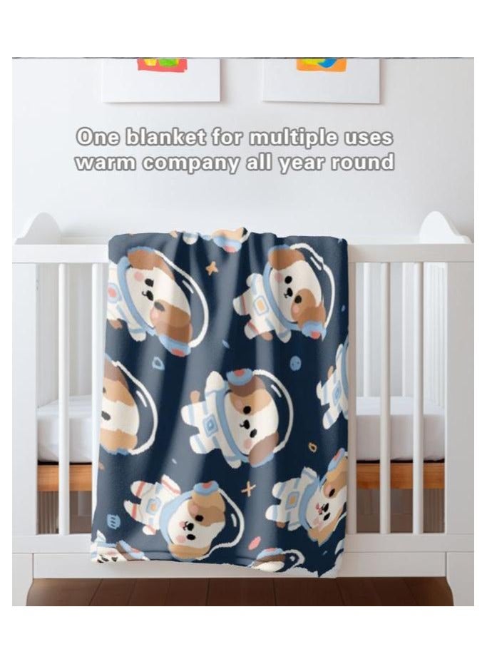 general Flannel thin blanket (warm and comfortable, suitable for sleep, gaming, dust removal and sandproof) 150cm*200cm - 634 - Image 1