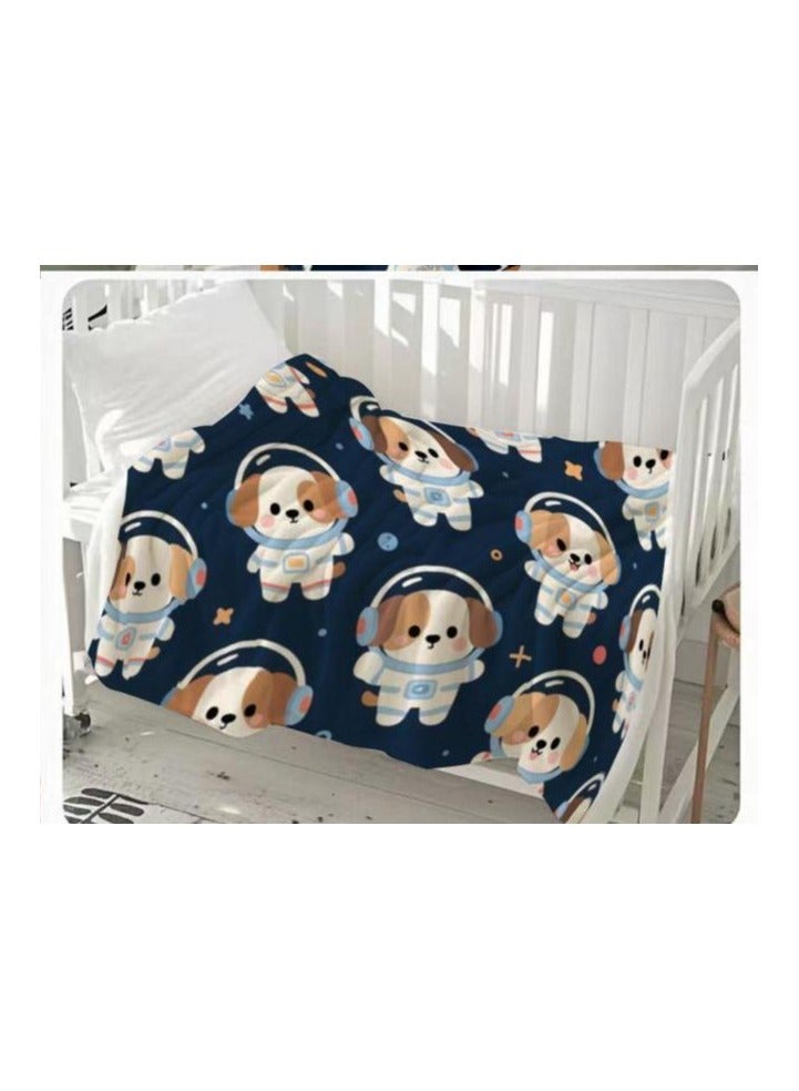 general Flannel thin blanket (warm and comfortable, suitable for sleep, gaming, dust removal and sandproof) 150cm*200cm - 634 - Image 3
