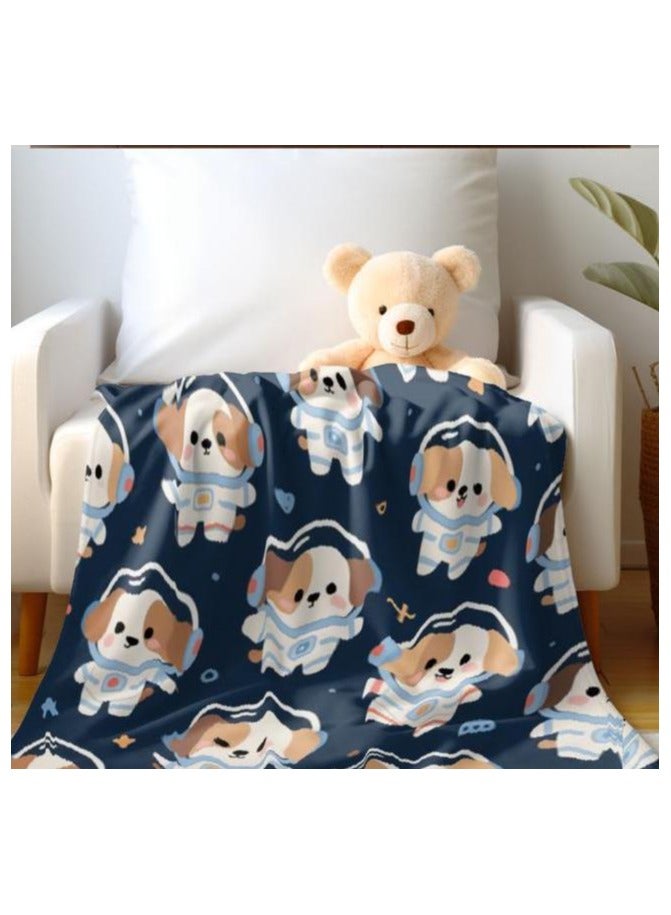 general Flannel thin blanket (warm and comfortable, suitable for sleep, gaming, dust removal and sandproof) 150cm*200cm - 634 - Image 5
