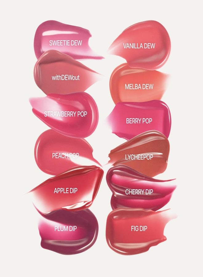 fwee 3D Voluming Tint | 10 CHERRY DIP | Long-lasting, Glowy Lip Tint for Makeup | High-Shine, Lightweight, Dewy Formula | 3.8g - Image 2