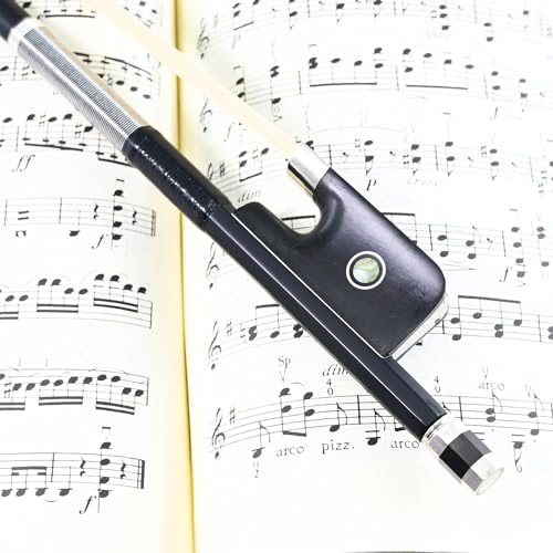 VINGOBOW Carbon Fiber Cello Bow Full 4/4 Size Natural Mongolia Horsehair VINGOBOW 71.5cm - Image 5