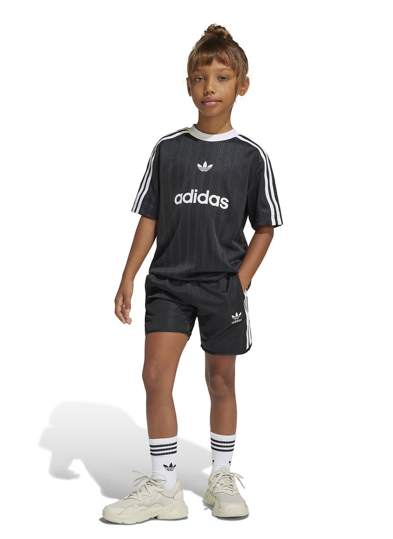 adidas Originals Kids Football Shorts And T-Shirt Set  - Image 1