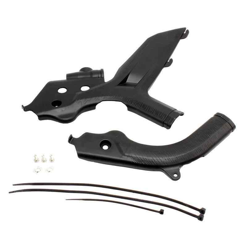 ABCERRSI Motorcycle Frame GuardDirt Bike Frame Guard Plastic Protection Cover for EXC 300 SX SXF 2019 2020 EXC EXCF 125500Black