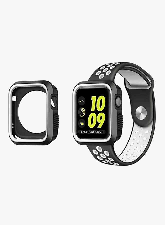 Voberry Protective Case Cover For Apple Watch Series 3 42mm Black - Image 2