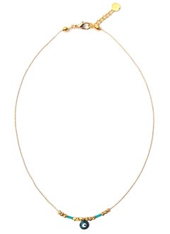 Alwan Gold Plated Evil Eye Necklace  - Image 2