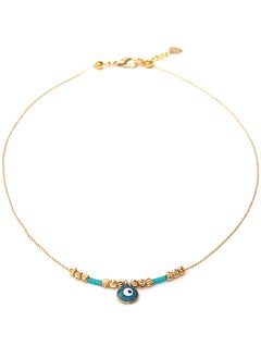 Alwan Gold Plated Evil Eye Necklace  - Image 1