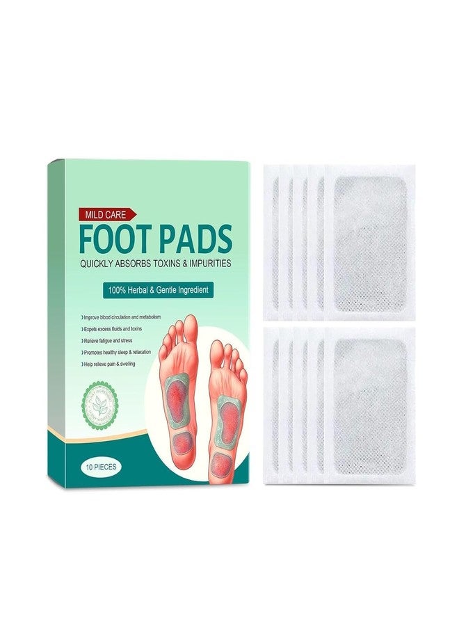 Flair Fusion New Detox Foot Pads, 10 Pieces, Natural Ingredients for Pain Relief Foot Pads - (2 Pack x 20 Pads) - Image 2