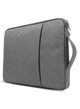 Slim Zipper Pouch Sleeve Compatible with MacBook Pro 15.4 and Other 15.6 Inch Slim Laptops Grey - pzsku/Z5A0DF8CC34BE4705C5F6Z/45/_/1658154361/b6f71b05-e008-41f2-b783-af8eea3133b7