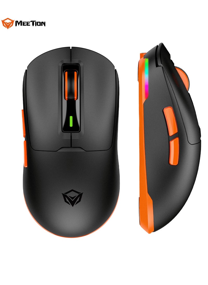Meetion Meetion GW24 8000DPI Gaming Mouse Ultra Lightweight 62g Bluetooth 3-Mode Rechargeable Wireless/Bluetooth/Wired Gaming Mouse  - Image 1