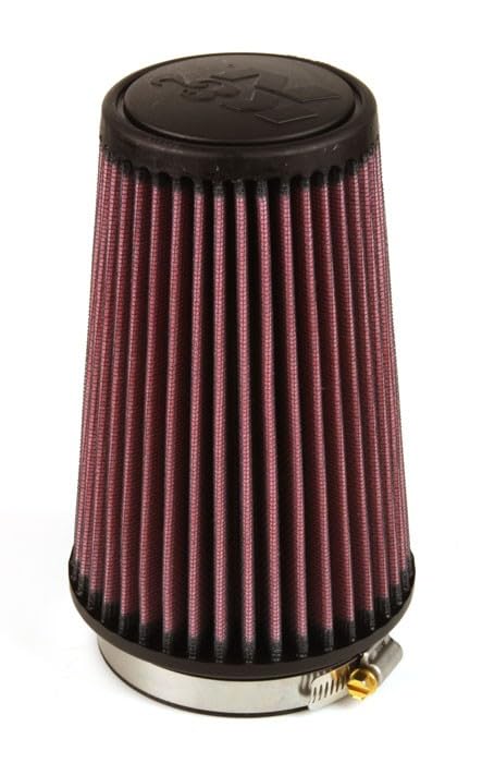 K+N K&N High-Flow Original Lifetime Universal Clamp-On Air Filter: High Performance, Washable: Flange Diameter: 3.5 In, Filter Height: 7 In, Flange Length: 0.875 In, Shape: Round Tapered, RU-3130 - Image 4