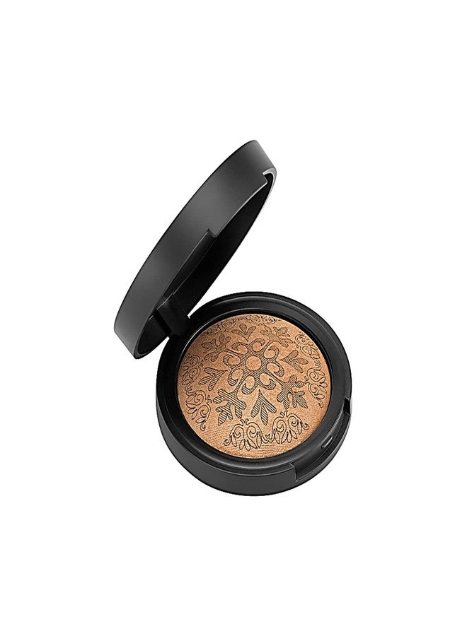 aden Terracotta Baked Bronzer/Highlighter Duo Create a gorgeous sculpted glow with this baked duo (7g) MADE IN ITALY (Terracotta Baked Glowing Bronzing Powder) - Image 1