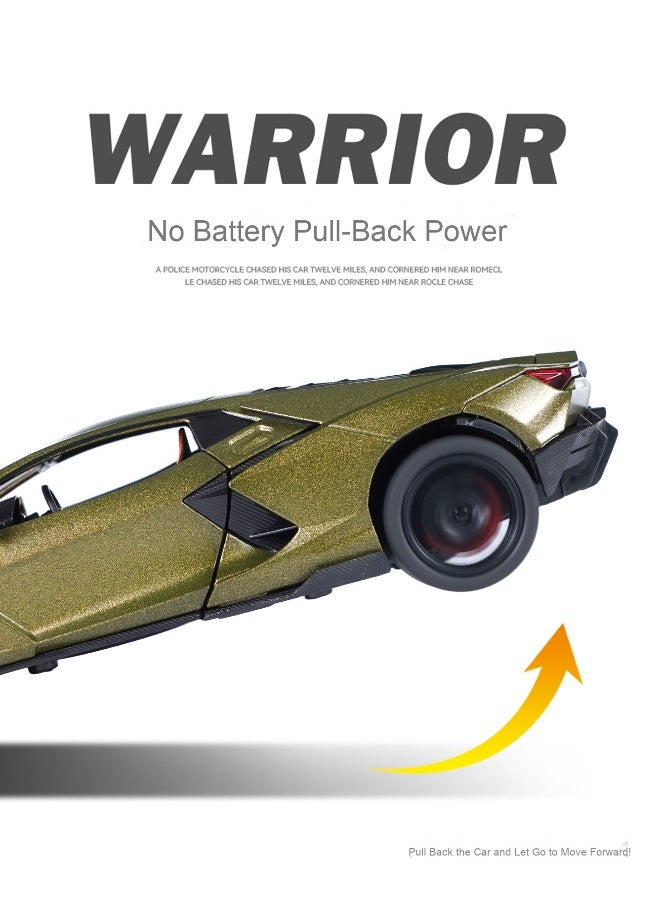 LAMBORGHINI 1/32 Lamborghini Aventador Diecast Model Car  - Image 2