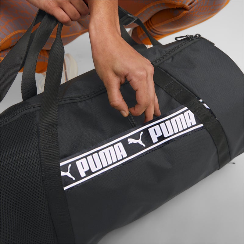 PUMA Active Training Essentials  Black Barrel Bag - Image 2