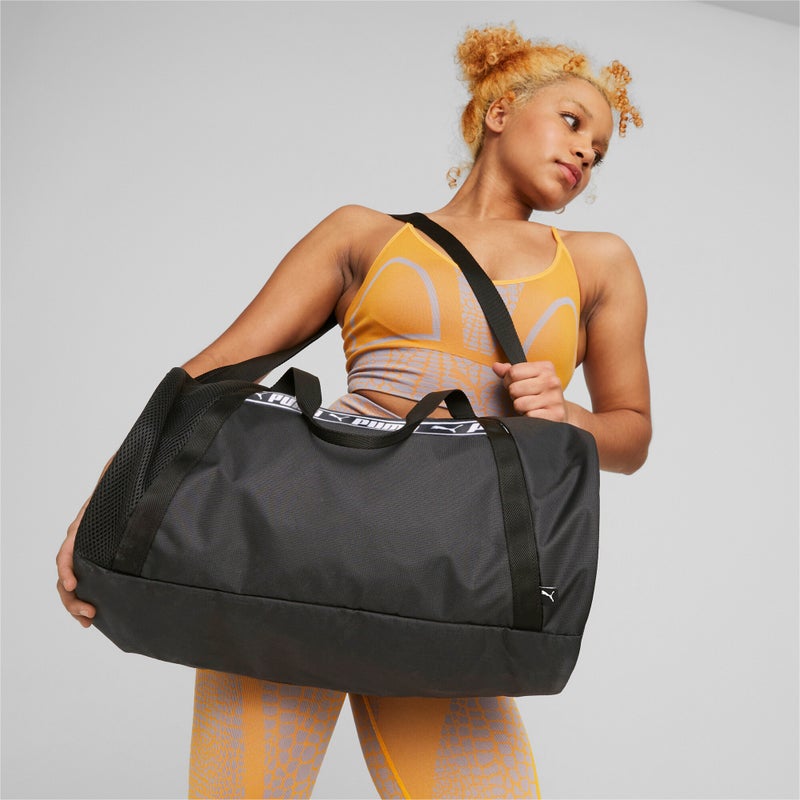 PUMA Active Training Essentials  Black Barrel Bag - Image 3