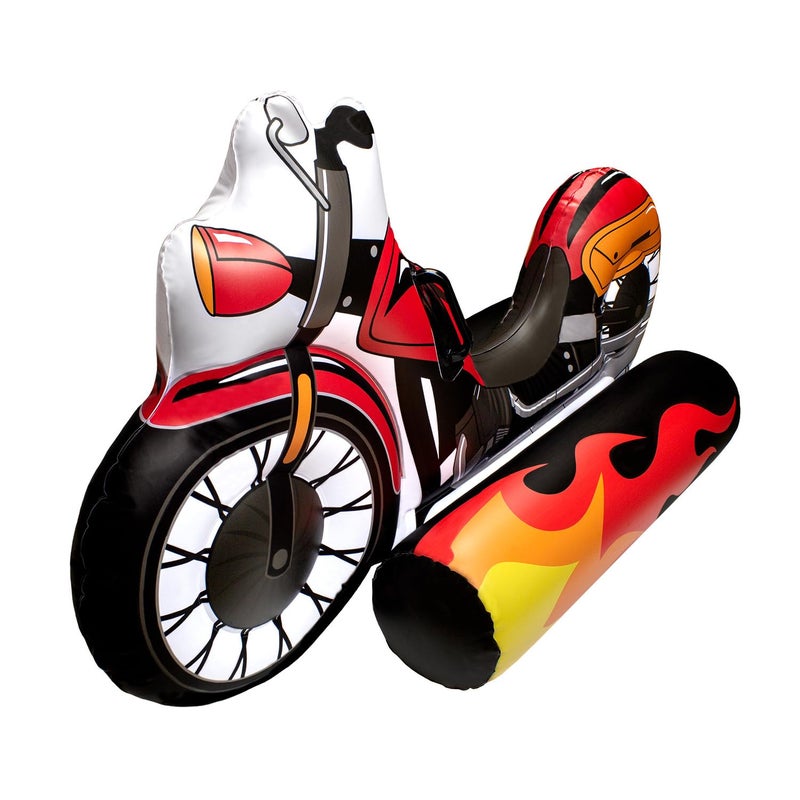 Poolmaster Inflatable Swimming Pool Float Rider Pool Toy for Kids Motorcycle - Image 2