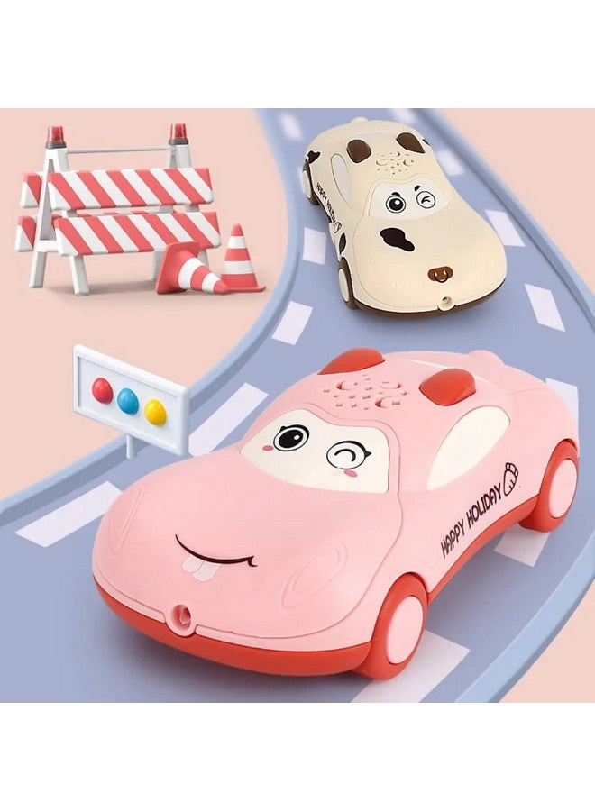 في جراسب لعبة سيارة الهاتف القابلة للسحب من VGRASSP للأطفال - نموذج رائع، أوضاع متعددة، أضواء ملونة منتشرة، تعديل مستوى الصوت، صوت ديناميكي وموسيقى رائعة - متعدد الألوان (اللون حسب المخزون) - Image 2