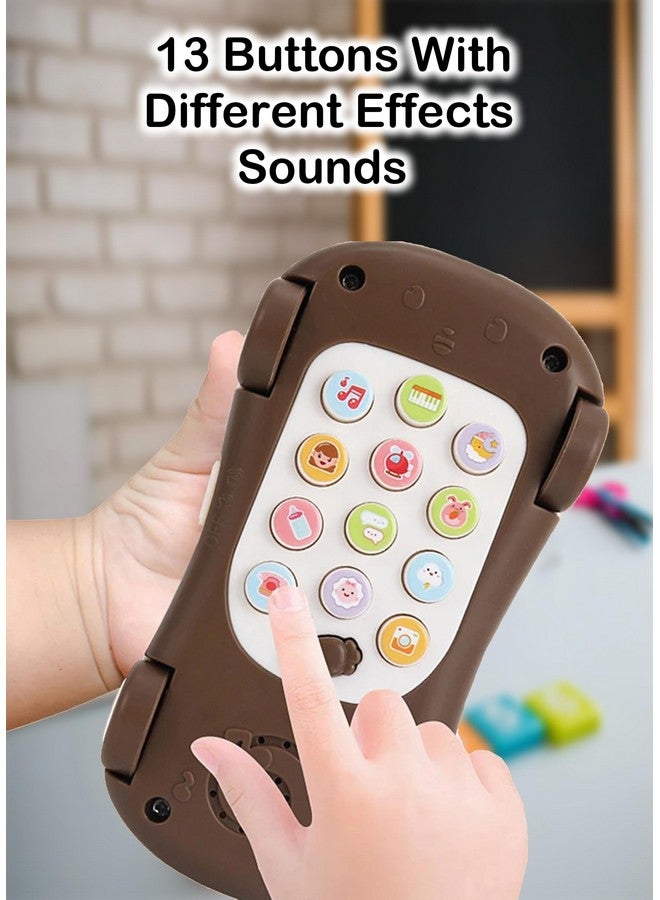 في جراسب لعبة سيارة الهاتف القابلة للسحب من VGRASSP للأطفال - نموذج رائع، أوضاع متعددة، أضواء ملونة منتشرة، تعديل مستوى الصوت، صوت ديناميكي وموسيقى رائعة - متعدد الألوان (اللون حسب المخزون) - Image 5