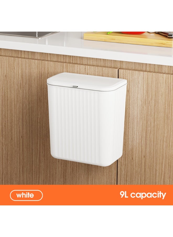 ايست من نون سلة مهملات بلاستيكية صغيرة، حاوية قمامة للحمامات، غرفة الغسيل، المطابخ، المكاتب، غرف الأطفال، السكن الجامعي - Image 2