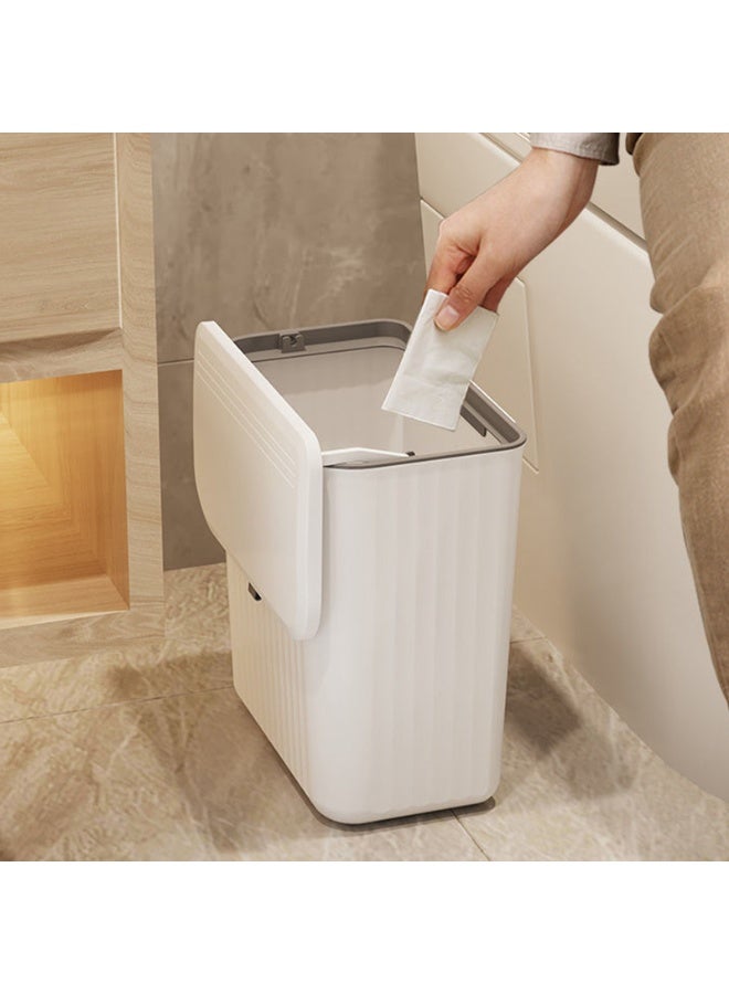 ايست من نون سلة مهملات بلاستيكية صغيرة، حاوية قمامة للحمامات، غرفة الغسيل، المطابخ، المكاتب، غرف الأطفال، السكن الجامعي - Image 5
