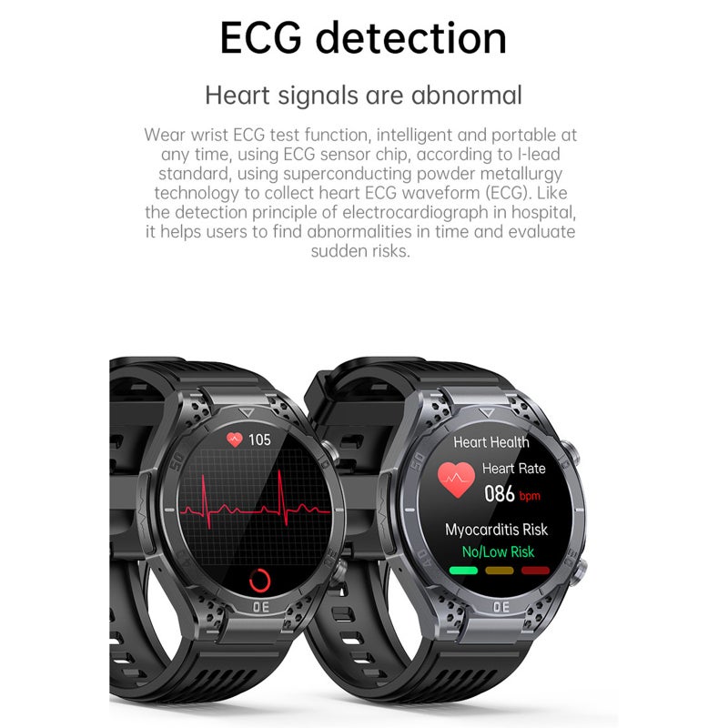 Smart Watch: 1.43-Inch AMOLED Screen, BT Calling - Health Monitoring, Sports Watch for Fitness Enthusiasts & Daily Users - Image 5