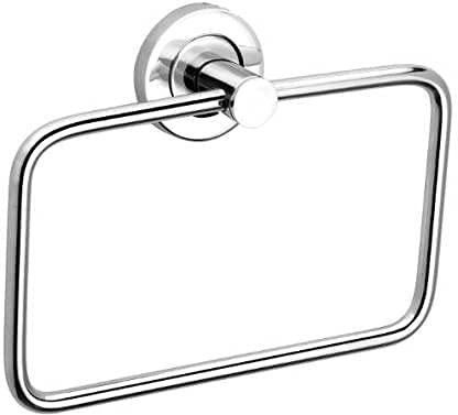 Unique Hardware Stainless Steel Towel Ring Napking Ring Bathroom Towel Holder Towel Hanger with Chrome Finish Silver Towel Holder Stainless Steel 