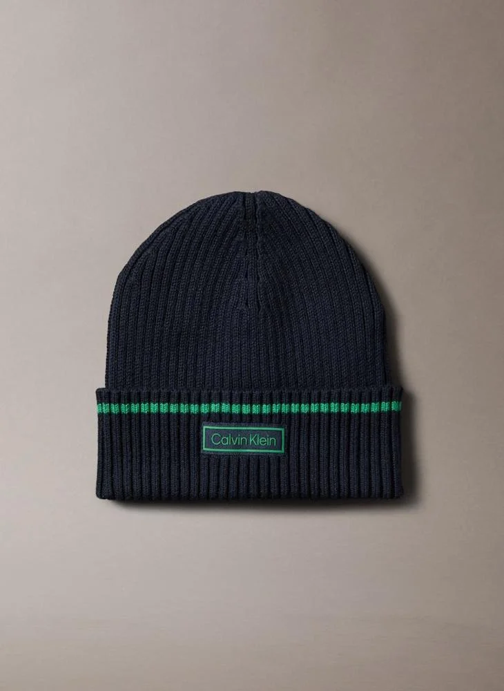 CALVIN KLEIN Logo Casual Beanie