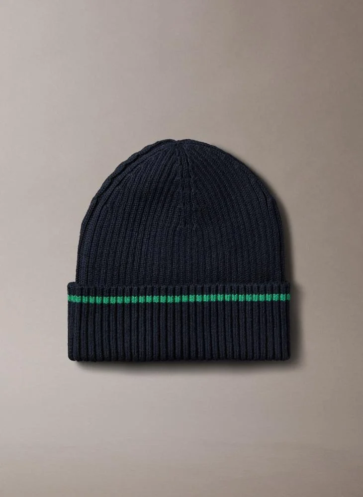 CALVIN KLEIN Logo Casual Beanie