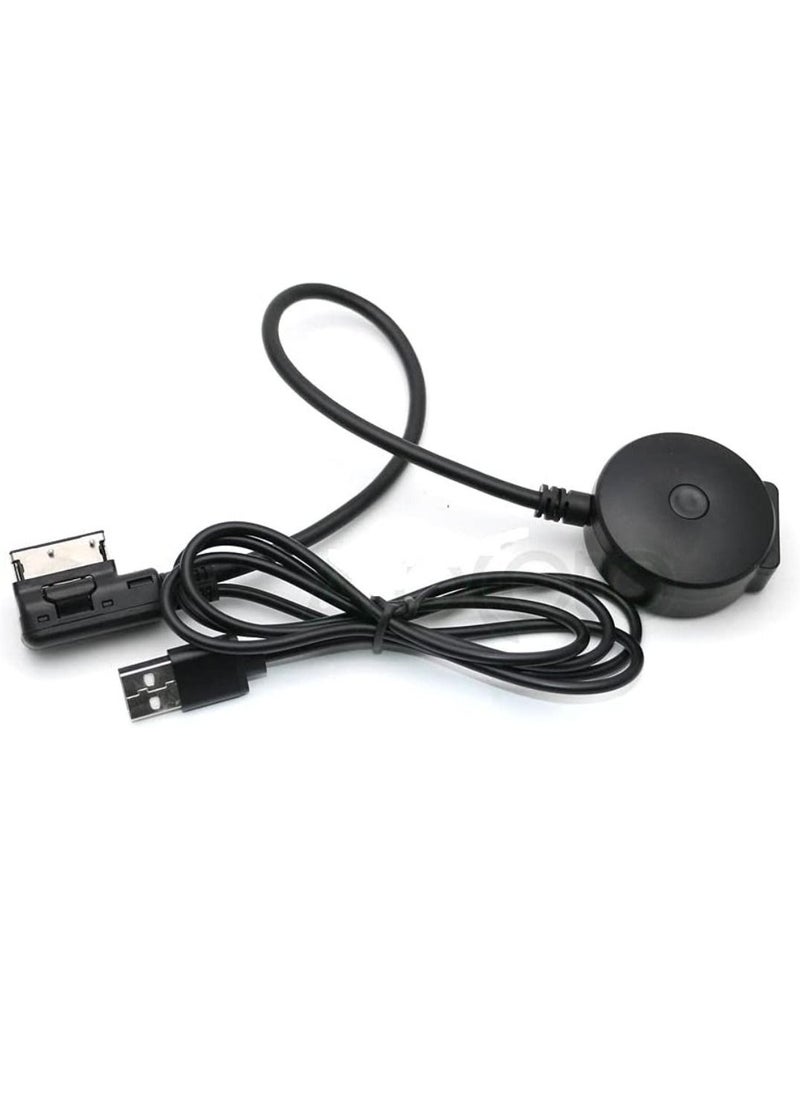 Generic - Audi Bluetooth Receiver Car Kit Compatible With Audi A3 A4 A5 A6 A7 S3 S4 Q3 Q5 Q7 Wireless Music Interface AMI MMI Adapter Premium CSR Chipset HiFi Sound Compatible With IPhone IPad Android - Image 1