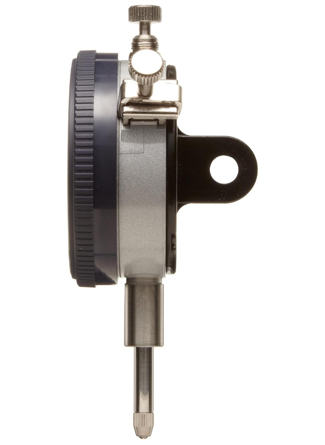 Mitutoyo Mitutoyo 2414S Dial Indicator 448 UNF Thread 0375 Stem Dia Lug Back White Dial 0100 Reading 2244 Dial Dia 005 Range 0001 Graduation 0001 Accuracy  - Image 2
