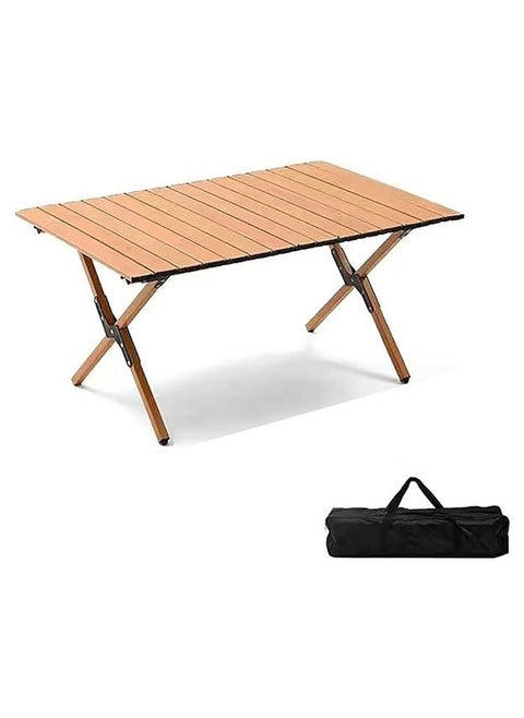 Folding Table, Card Table, Small Portable Folding Table, Indoor & Outdoor, Rugged, Portable, Suitable for Picnic, Party, Camping, Easy to Folded & Store(Size: 90*59*42cm)