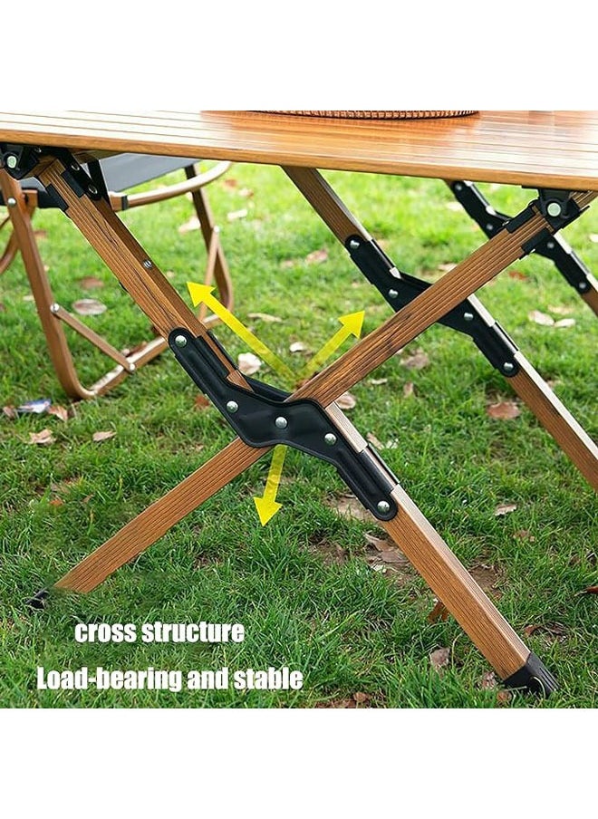 Generic - Folding Table, Card Table, Small Portable Folding Table, Indoor & Outdoor, Rugged, Portable, Suitable for Picnic, Party, Camping, Easy to Folded & Store(Size: 90*59*42cm) - Image 1